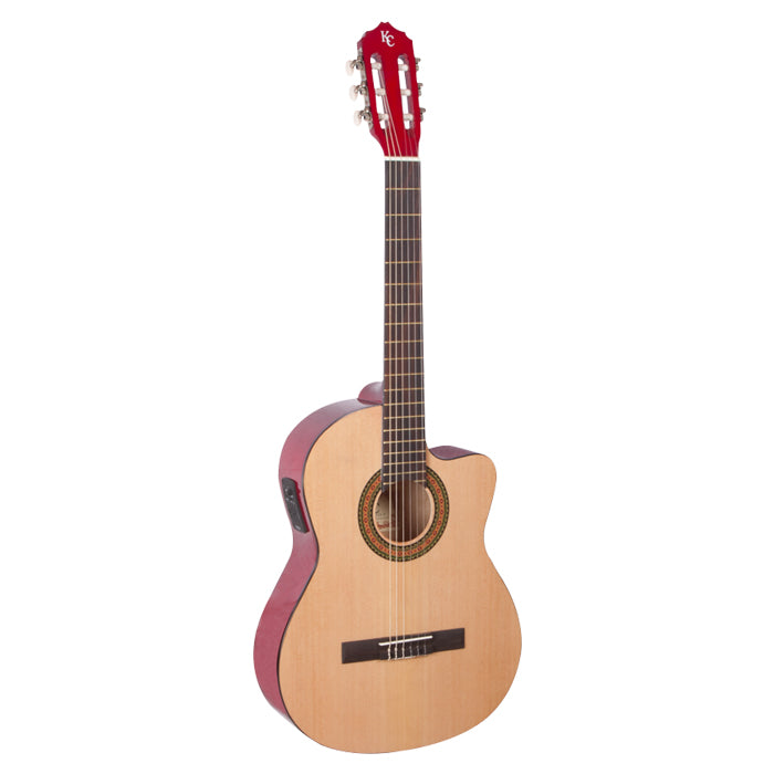 GUITARRA ELECTROACUSTICA TEXAS KC39CEQ-N CUERDA NYLON