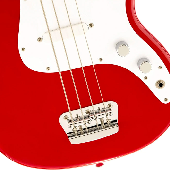 BAJO 4 CUERDAS FENDER SQUIER AFFINITY BRONCO BASS ROJO