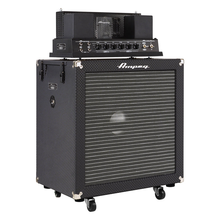 CABEZOTE BAJO ELECTRICO AMPEG HB-15N HERITAGE, 30 WATT CON CABINA