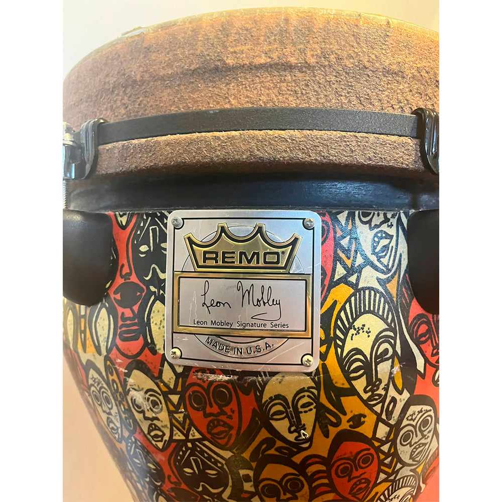 DJEMBE REMO 12" + STAND GIBRALTAR (USADO)