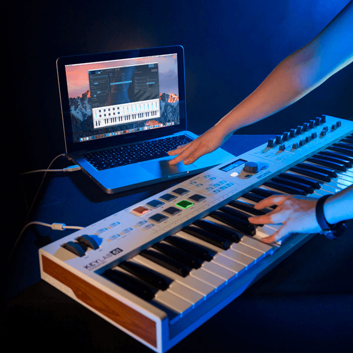 CONTROLADOR ARTURIA KEYLAB ESSENTIAL 61, MIDI 61 TECLAS