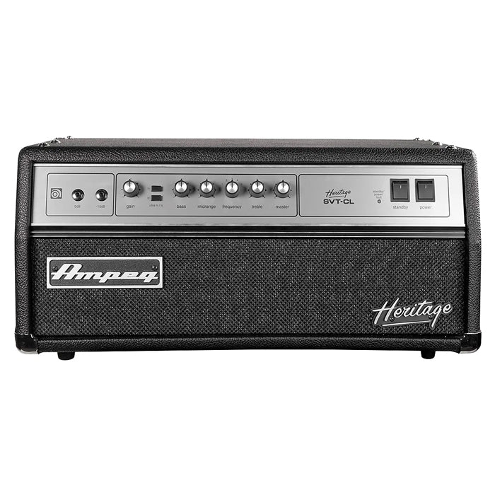 CABEZOTE BAJO ELECTRICO AMPEG HSVT-CL HERITAGE, 300 WATT,TUBOS