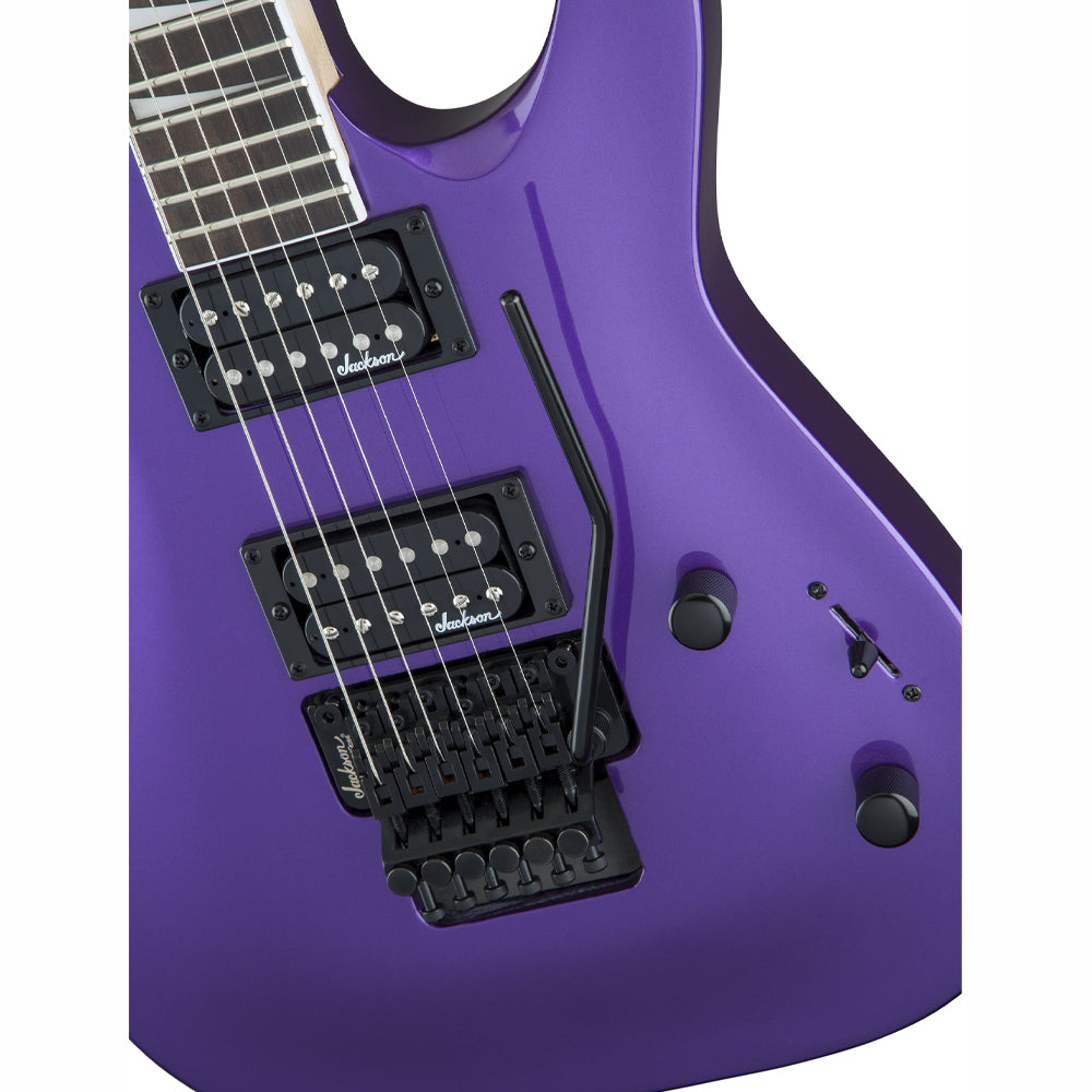 GUITARRA ELECTRICA JACKSON JS32 DINKY MORADO, FLOYD ROSE