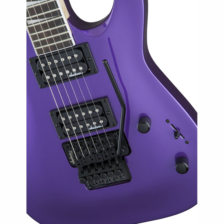 GUITARRA ELECTRICA JACKSON JS32 DINKY MORADO, FLOYD ROSE