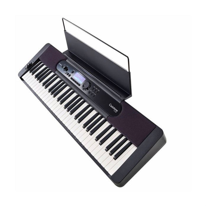 ORGANETA CASIO CT-S400, 5 OCTAVAS CON USB,CON ADAPTADOR