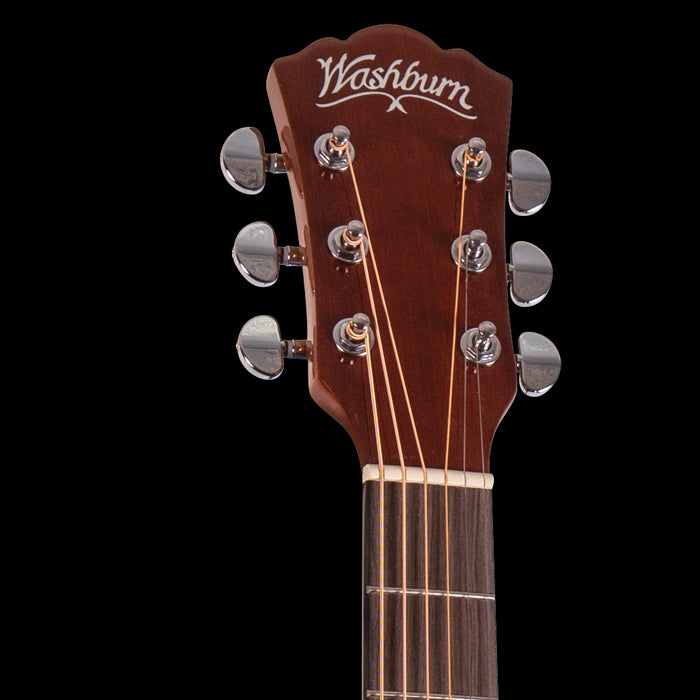 KIT GUITARRA ELECTROACUSTICA WASHBURN AD5CEPACK, NATURAL