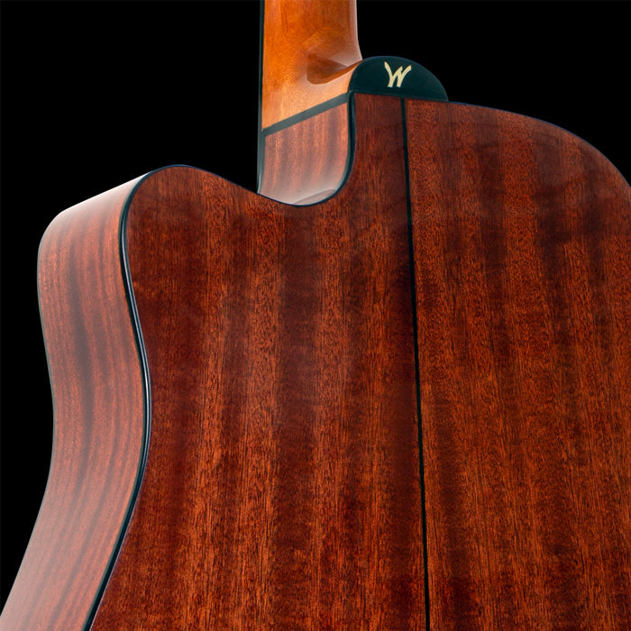 KIT GUITARRA ELECTROACUSTICA WASHBURN AD5CEPACK, NATURAL