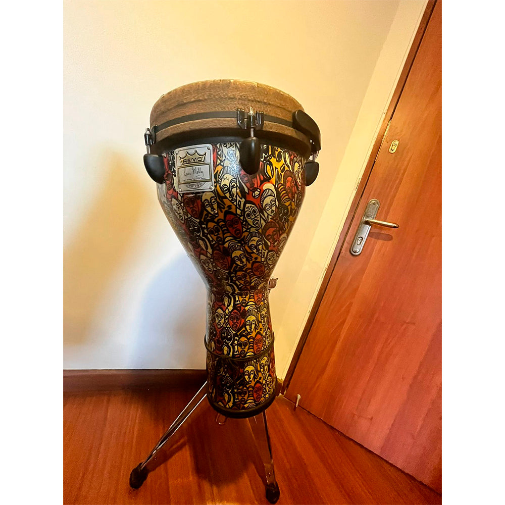 DJEMBE REMO 12" + STAND GIBRALTAR (USADO)