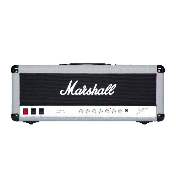 CABEZOTE GUITARRA ELECTRICA MARSHALL 2555X, 100 WATT, TUBOS, SILVER JUBILEE