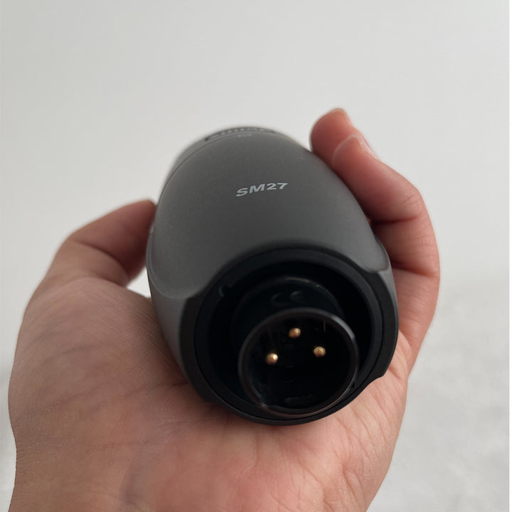 MICRÓFONO DE CONDENSADOR SHURE SM27 CARDIOIDE DIAFRAGMA GRANDE (USADO)