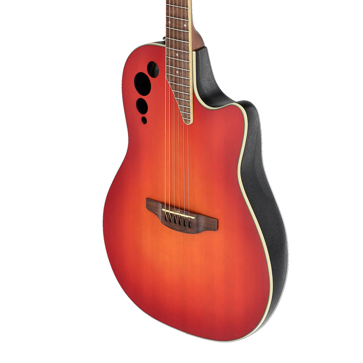 GUITARRA ELECTROACUSTICA OVATION APPLAUSE ELITE, ROUND BACK, HONEYBURST AE48-1I