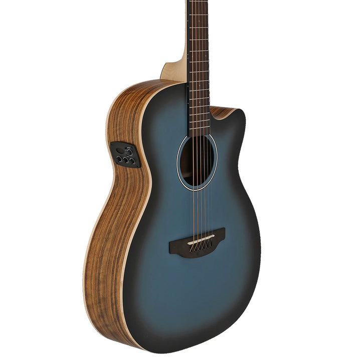 GUITARRA ELECTROACUSTICA OVATION  APPLAUSE OM CUTAWAY, DUSK TILL DAWN AEO-69-DTD