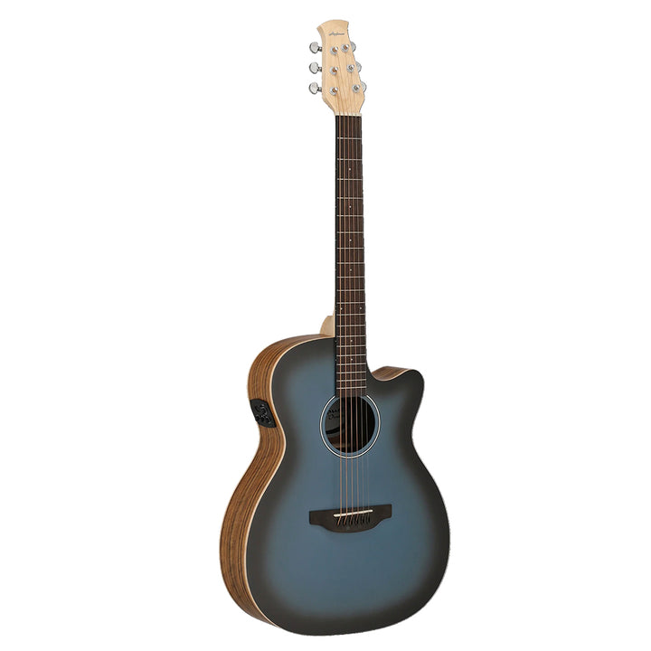 GUITARRA ELECTROACUSTICA OVATION  APPLAUSE OM CUTAWAY, DUSK TILL DAWN AEO-69-DTD