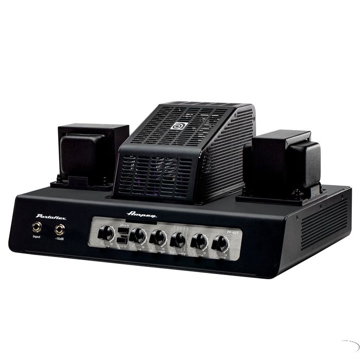 CABEZOTE BAJO ELECTRICO AMPEG PF-50T, 50 WATT,TUBOS