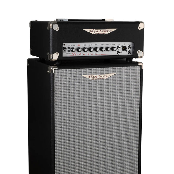 CABEZOTE BAJO ELECTRICO ASHDOWN STUDIO MINI RIG, 250 WATT CON CABINA 2 X 10"