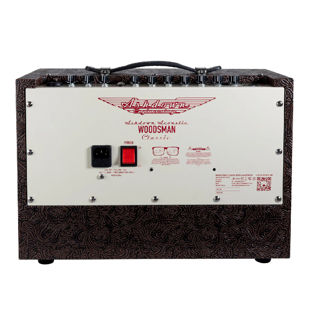 AMPLIFICADOR GUITARRA ACUSTICA ASHDOWN WOODSMAN CLASSIC, 40 WATT, 1 X 8"