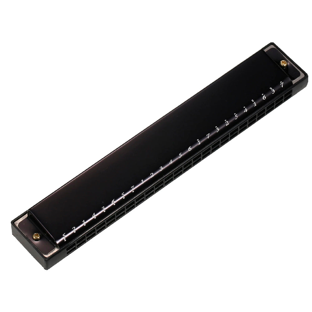 ARMONICA HM-03-24B, 24 HUECOS, BLACK EN DO
