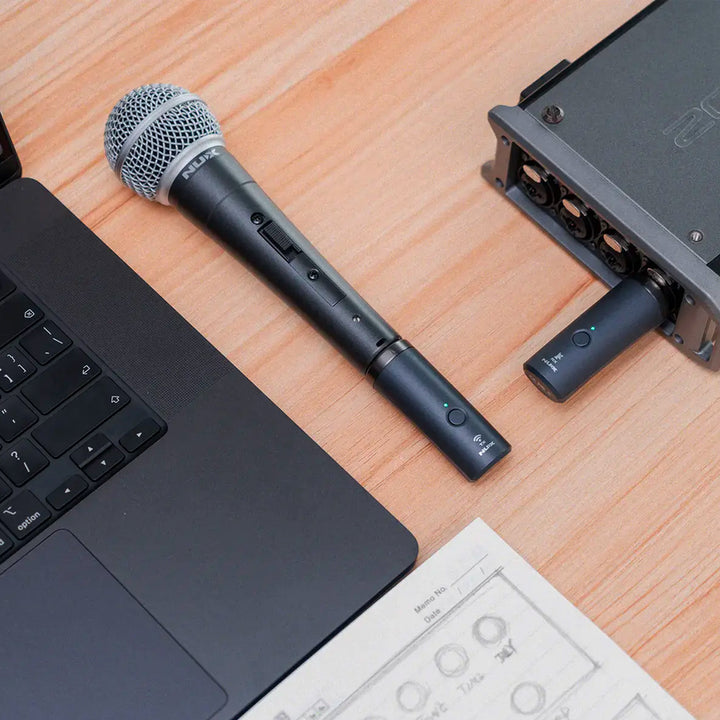 MICROFONO INHALAMBRICO VOCES DE MANO NUX B-3RC