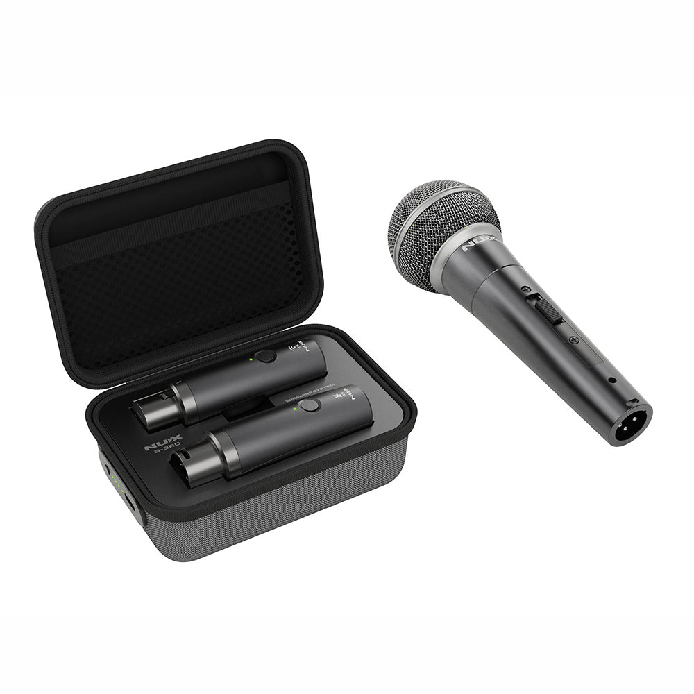 MICROFONO INHALAMBRICO VOCES DE MANO NUX B-3RC