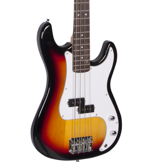 BAJO ELECTRICO TEXAS E82-3TS, 4 CUERDAS,SUNBURST