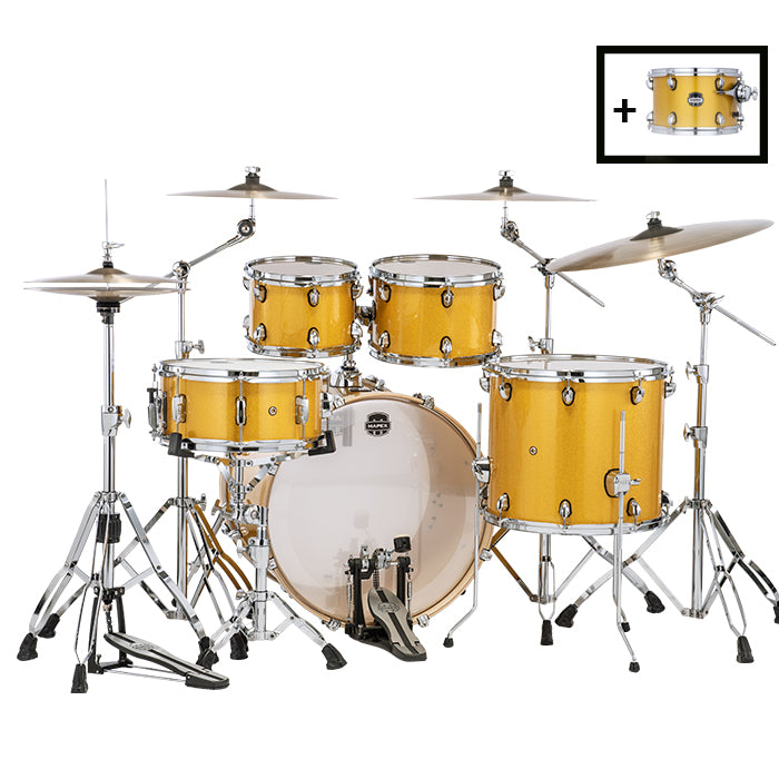 BATERIA 6 PIEZAS MAPEX MA529SFYD+MAT807PKYD MARS SERIES,SUNFLOWER SPARKLE
