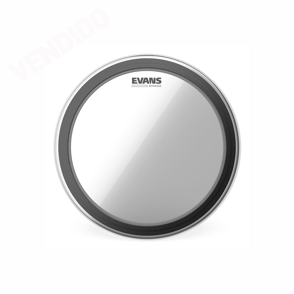 PARCHE ACEITE 22" EVANS BD22EMAD2, CON SORDINA