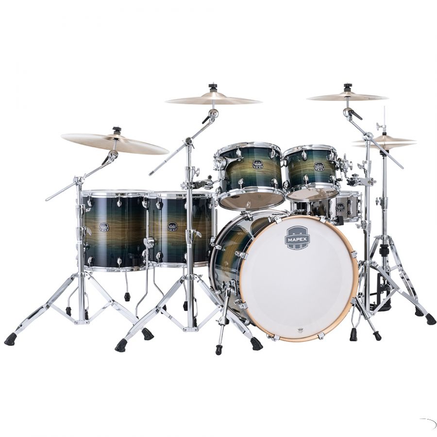 BATERIA 6 PIEZAS MAPEX AR628SET ARMORY SERIES, RAINFOREST BURST