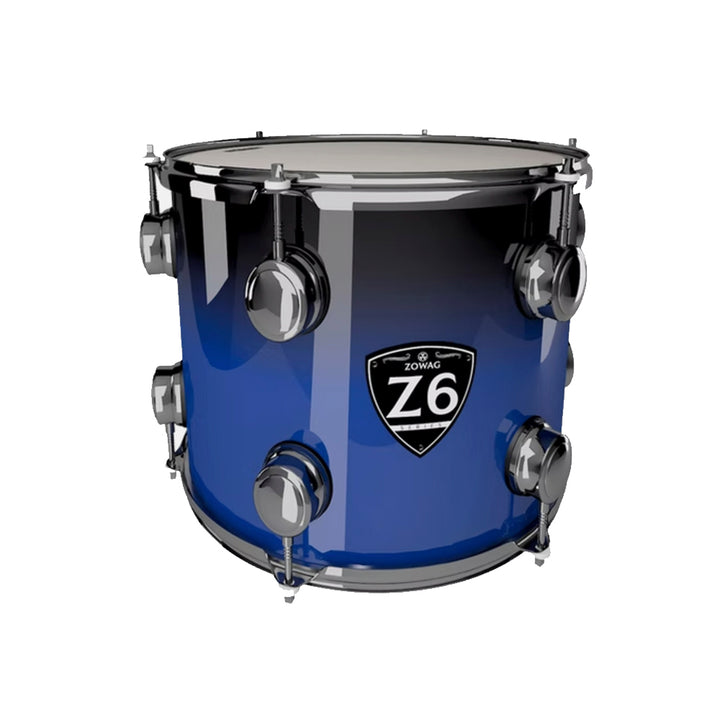 BATERIA 5 PIEZAS ZOWAG, Z3 SERIES POPLAR SHELL, PLATILLOS, Z3 FUSION, BLUE FADE
