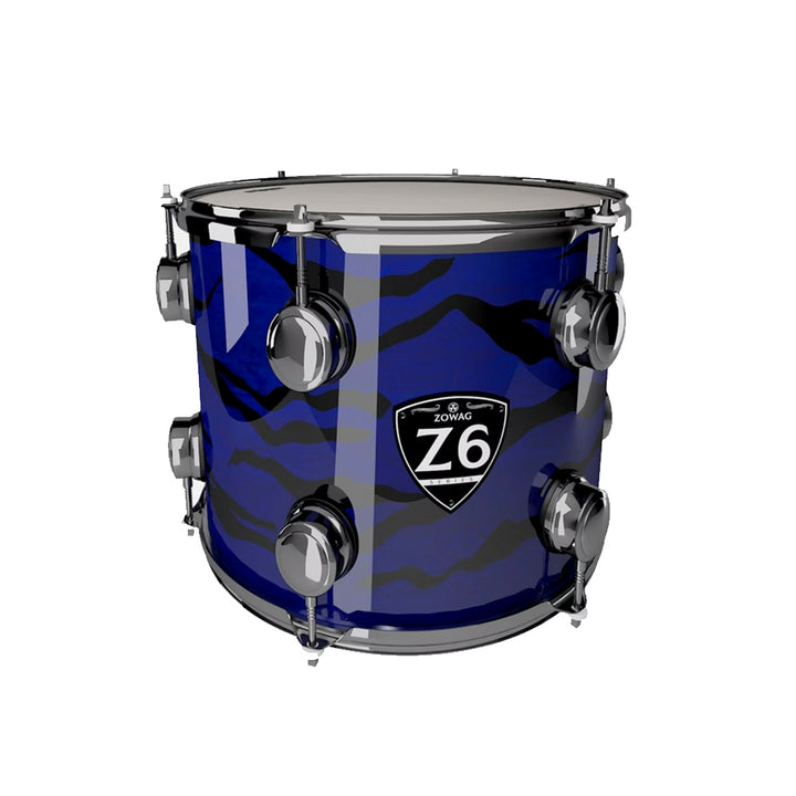 BATERIA 5 PIEZAS ZOWAG, Z3 SERIES POPLAR SHELL, PLATILLOS, Z3 MODERN FUSION, NIGHT BLUE PARTY