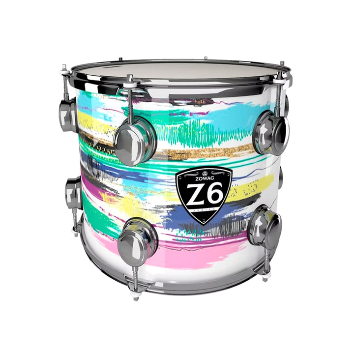 BATERIA 4 PIEZAS ZOWAG, Z1 SERIES POPLAR SHELL, WHITE FUNNY 1, JUNIOR STD 4 FN1
