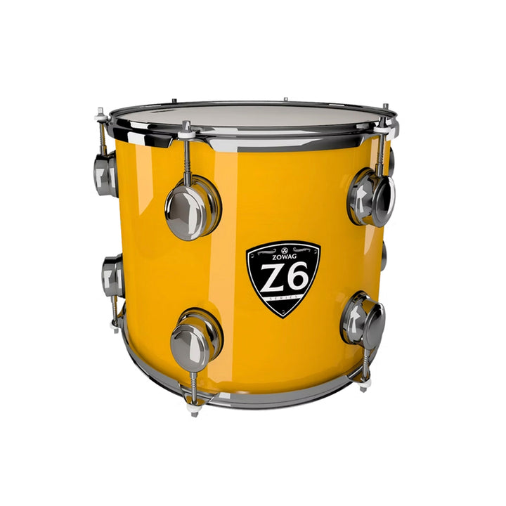 BATERIA 5 PIEZAS ZOWAG, Z4 SERIES BIRCH, Z4 ROCK, SOLID MUSTARD