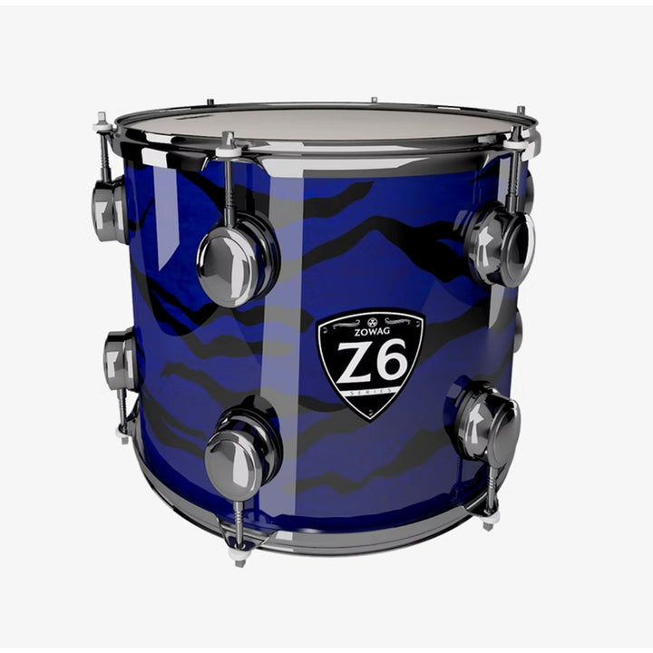 BATERIA 5 PIEZAS ZOWAG, Z5 SERIES BIRCH, PLATILLOS, Z5 FUSION, NIGHT BLUE PARTY