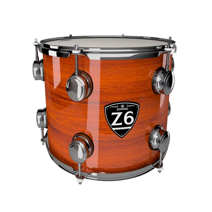 BATERIA 5 PIEZAS ZOWAG, Z5 SERIES BIRCH, PLATILLOS, Z5 MODERN FUSION, DARK WOOD