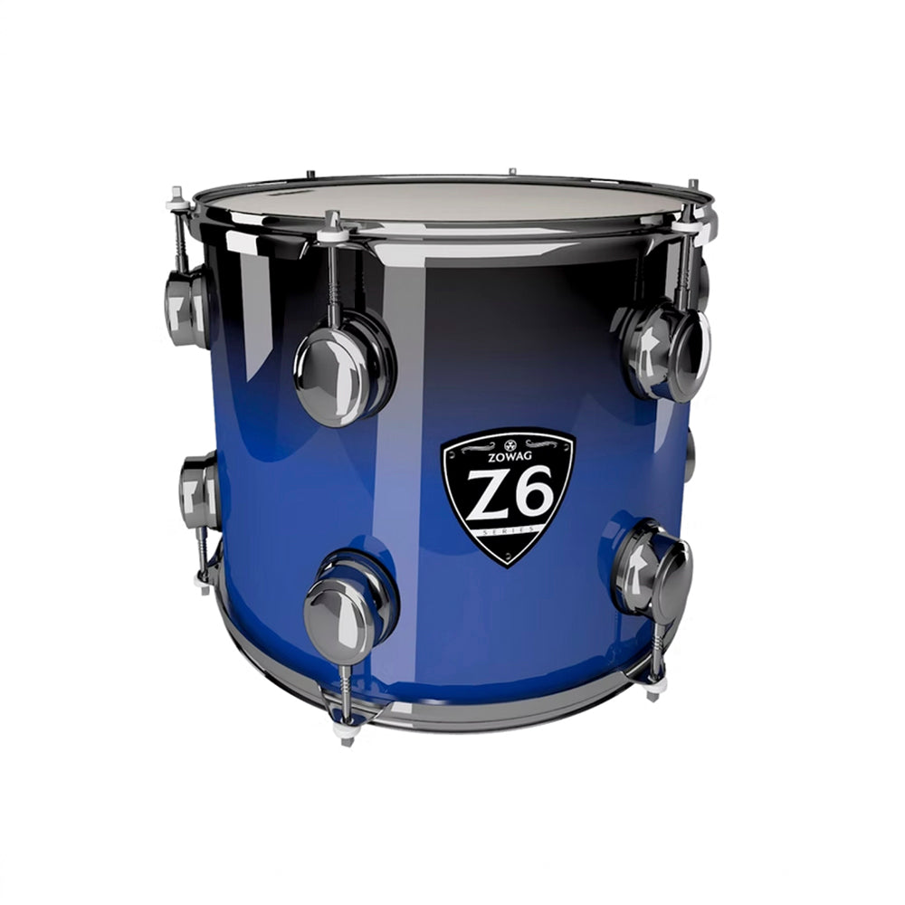 BATERIA 5 PIEZAS ZOWAG, Z5 SERIES BIRCH, PLATILLOS, Z5 ROCK, BLUE FADE