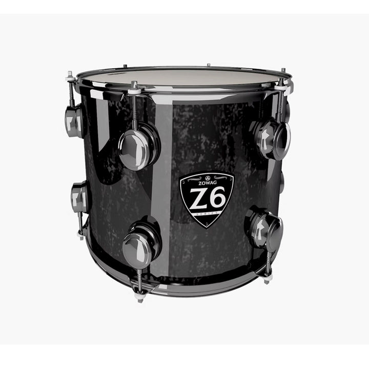 BATERIA 6 PIEZAS ZOWAG, Z5 SERIES BIRCH, PLATILLOS, Z5 ROCK PLUS, DARK FOREST