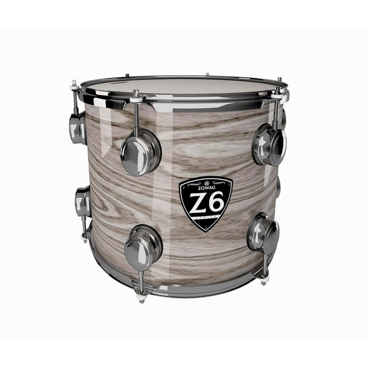 BATERIA 5 PIEZAS ZOWAG, Z6 SERIES CHINA MAPLE, Z6 MODERN FUSION, GREY SAND PARTY