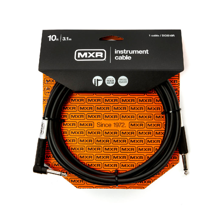 CABLE 3 MT. INSTRUMENTO (PLUG ANGULO), DUNLOP BLACK DCIS10R