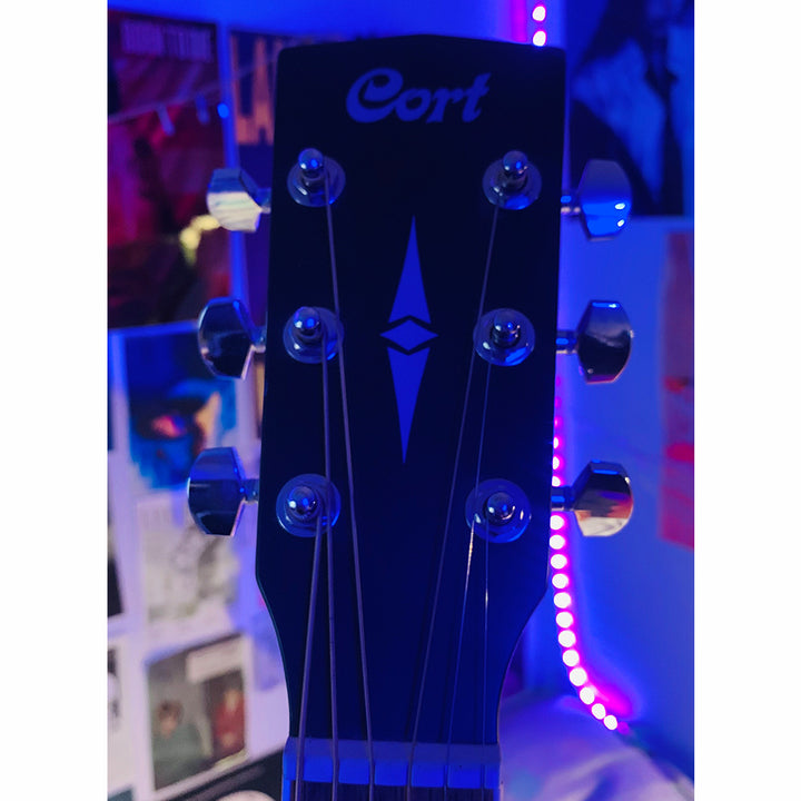 GUITARRA ELECTROACUSTICA CORT AD880CE NATURAL MATE (USADA)