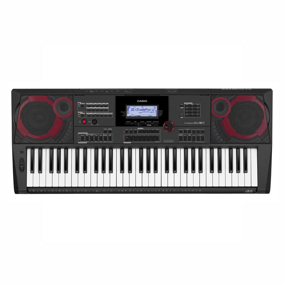 ORGANETA CASIO CT-X5000, 5 OCTAVAS,CON USB,CON ADAPTADOR