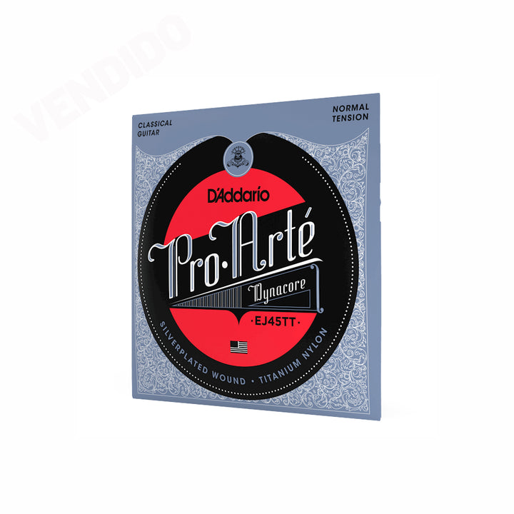 ENCORDADO GUITARRA ACUSTICA DADDARIO EJ45TT DYNACORE, NYLON NORMAL TENSION