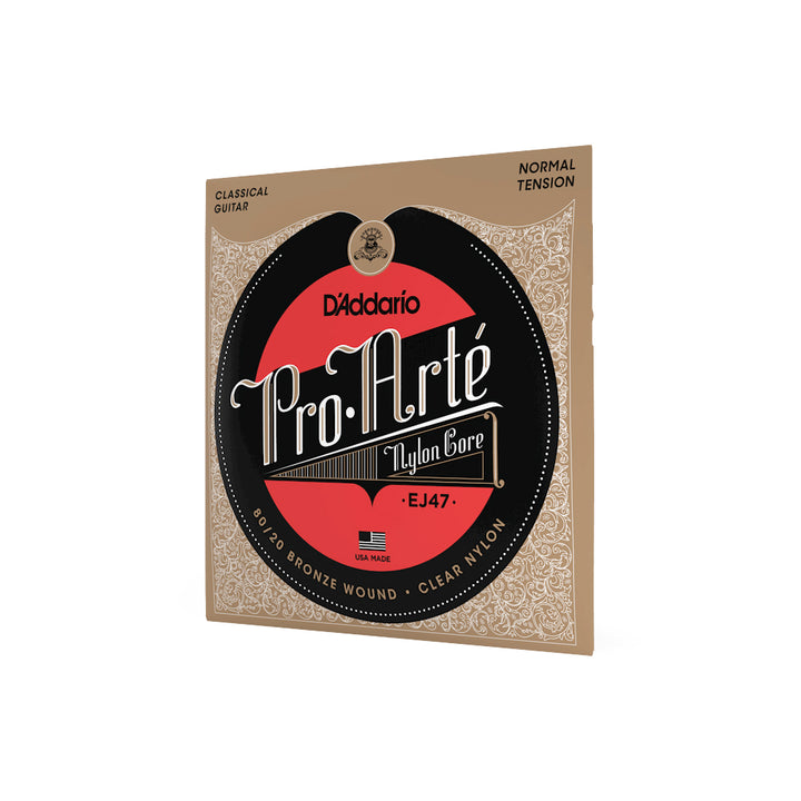 ENCORDADO GUITARRA ACUSTICA DADDARIO EJ47 NYLON, 80/20 BRONCE