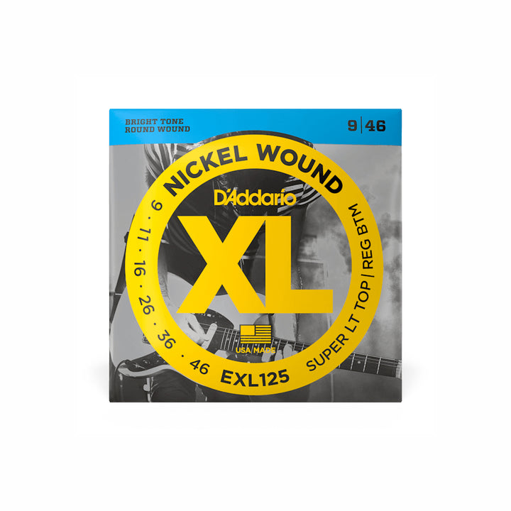 ENCORDADO GUITARRA ELECTRICA DADDARIO EXL125, .009 - .046