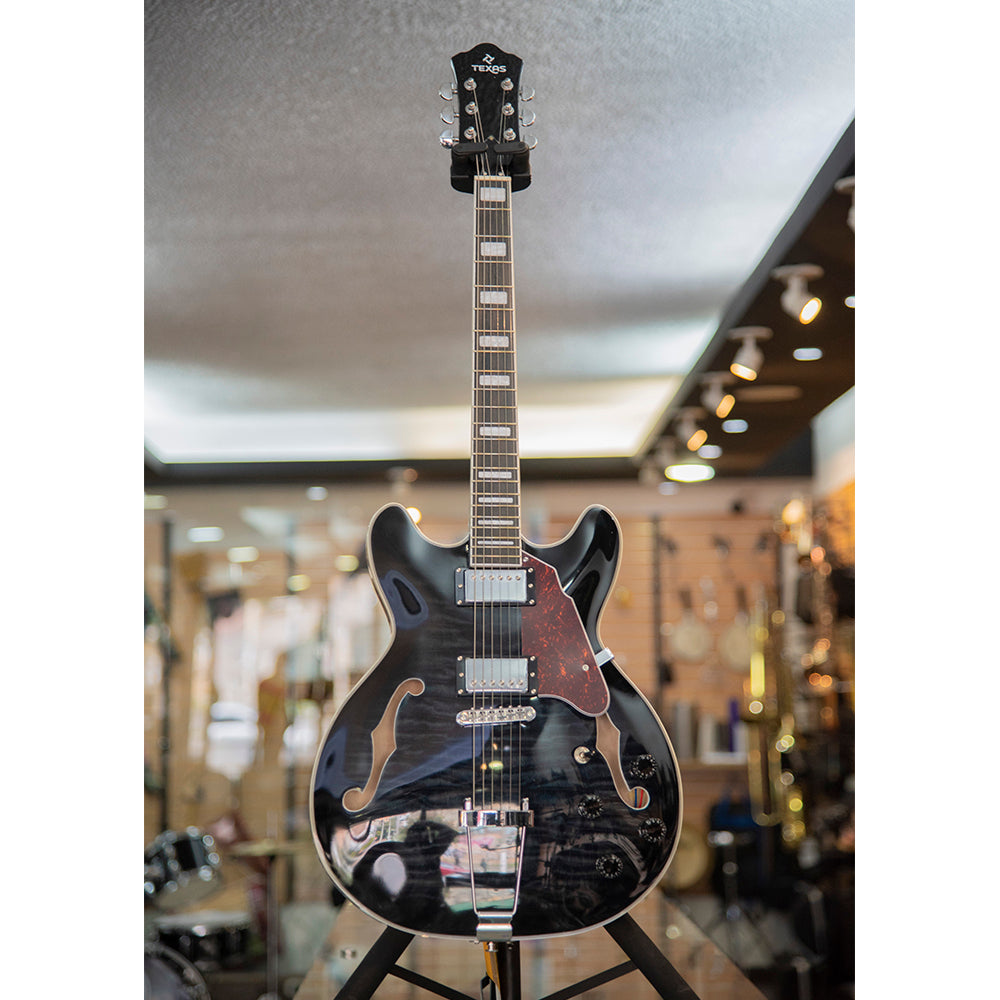 GUITARRA ELECTRICA TEXAS HOLLOWBODY JAZZ, EGJ351, DARK BLUE
