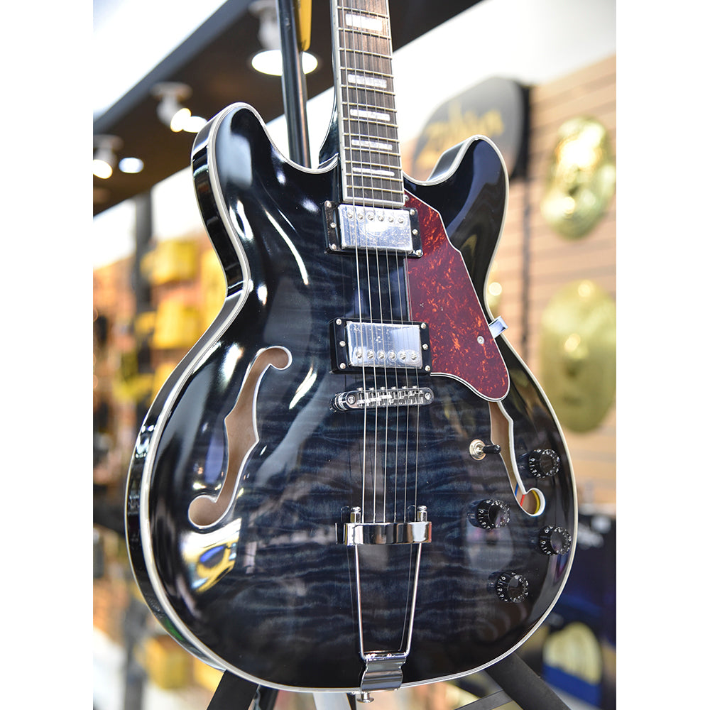 GUITARRA ELECTRICA TEXAS HOLLOWBODY JAZZ, EGJ351, DARK BLUE
