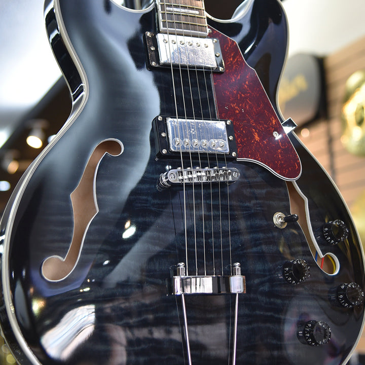 GUITARRA ELECTRICA TEXAS HOLLOWBODY JAZZ, EGJ351, DARK BLUE