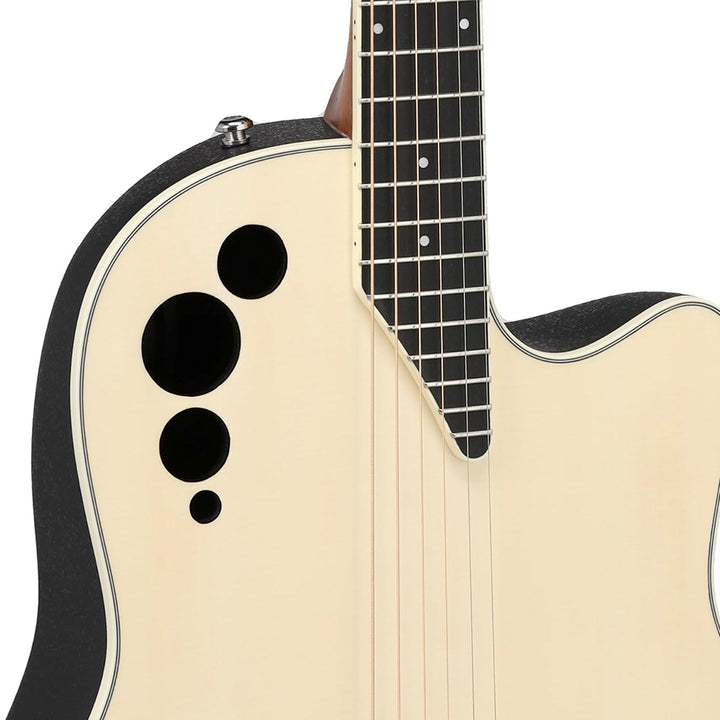 GUITARRA ELECTROACUSTICA APPLAUSE SPIRIT, ROUND BACK, NATURAL AAE-044-4S-G