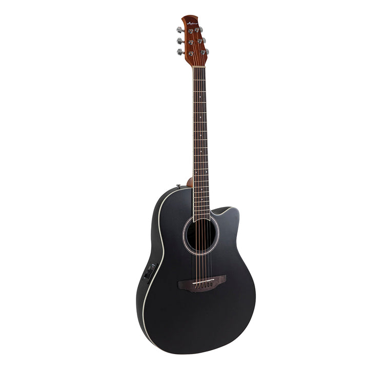 GUITARRA ELECTROACUSTICA APPLAUSE TRADITIONAL, ROUND BACK, BLACK AB24-5S