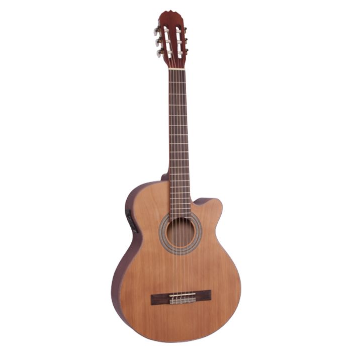 GUITARRA ELECTROACUSTICA TEXAS C39SSWE-MN CUERDA NYLON