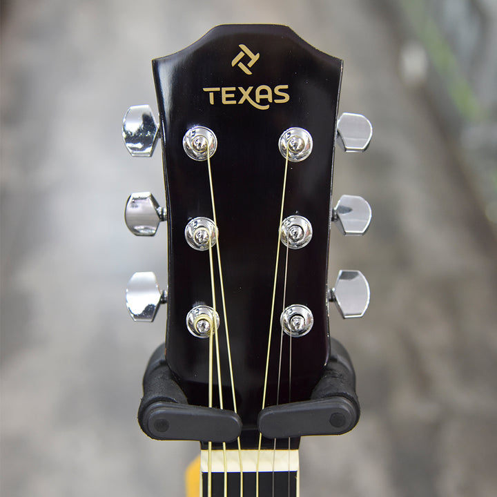 GUITARRA ELECTROACUSTICA TEXAS DREADNOUGHT 41", AF229CE SUNBURST