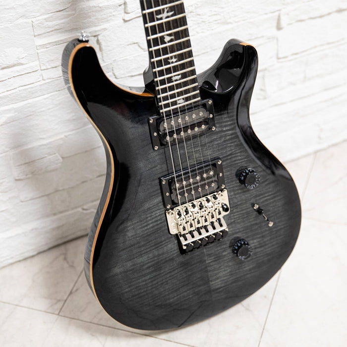 GUITARRA ELECTRICA PRS SE CUSTOM 24 FLOYD ROSE CU44FLECA CHARCOAL BURST